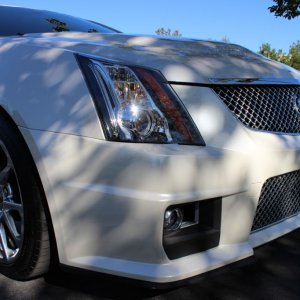 2012 Cadillac CTS-V Coupe - White Diamond Tricoat