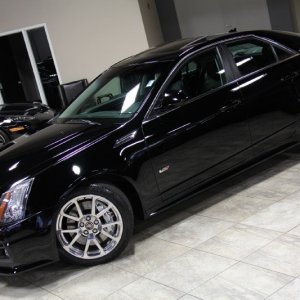 2010 Cadillac CTS-V - Black Raven