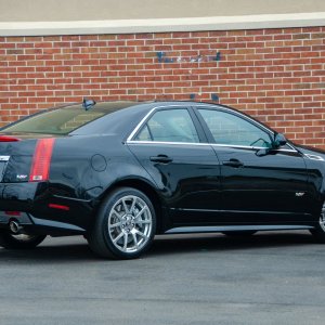 2010 Cadillac CTS-V in Black Raven