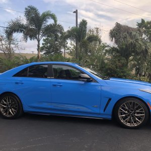 2023 Cadillac CT4-V Blackwing Watkins Glen IMSA Edition in Electric Blue