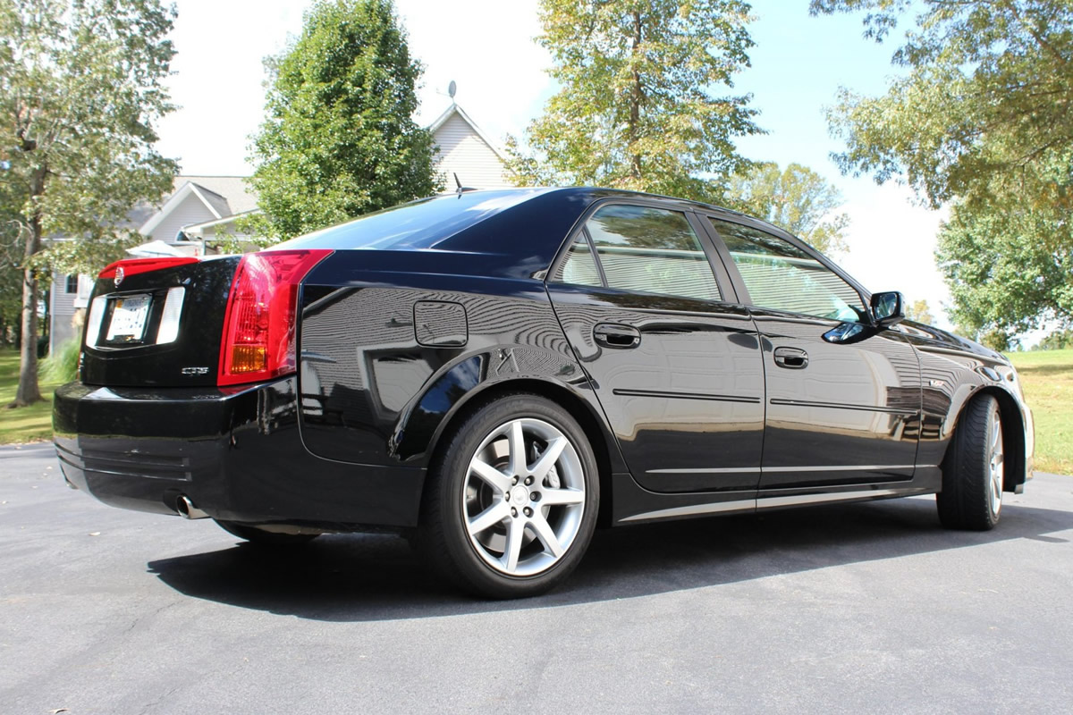 2005 Cadillac CTS-V in Black Raven