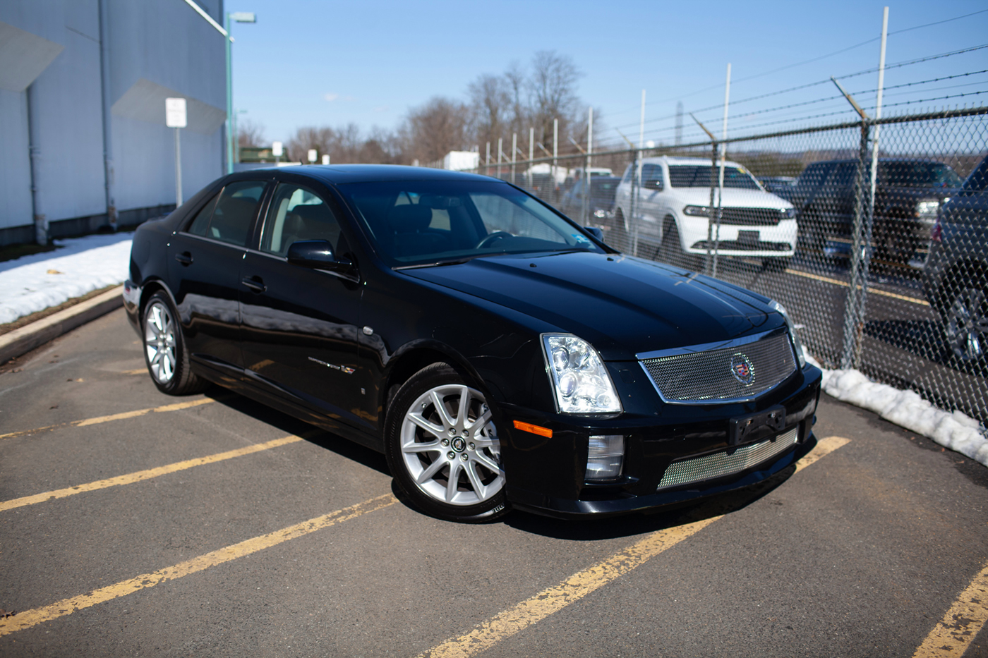 2007 Cadillac STS-V in Black Raven