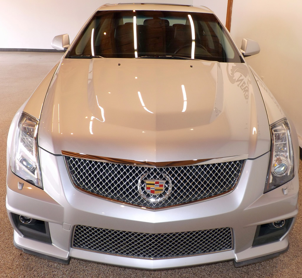 2010 Cadillac CTS-V in Radiant Silver