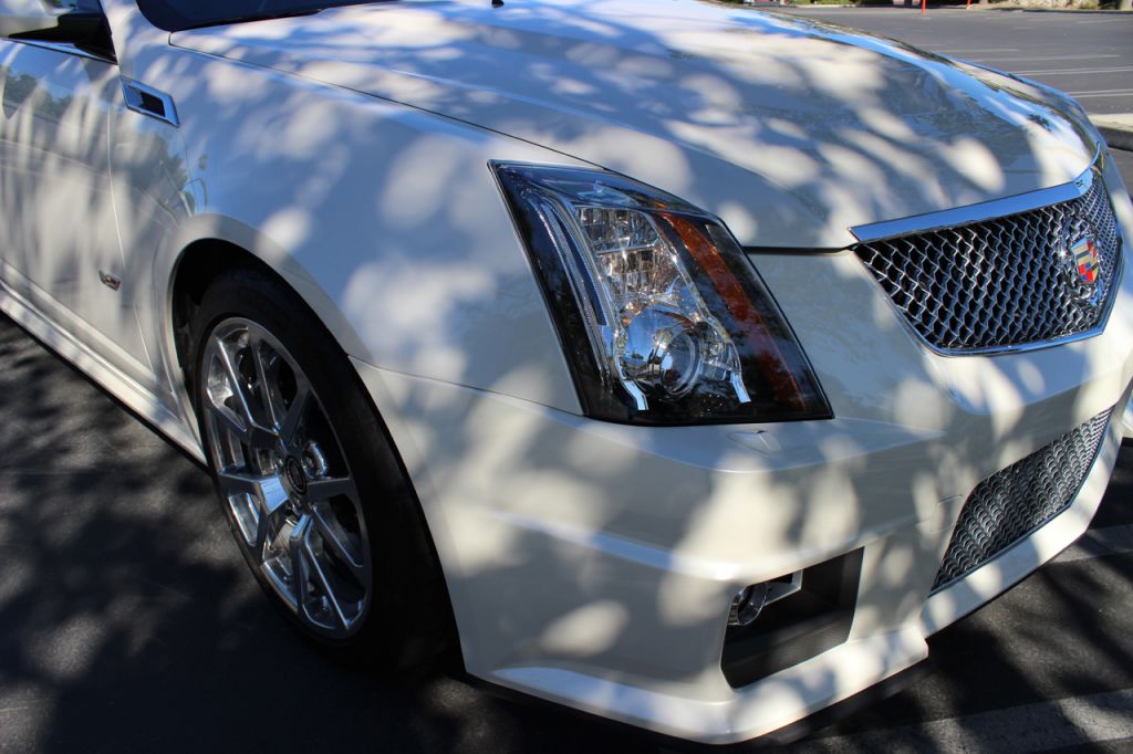 2012 Cadillac CTS-V Coupe - White Diamond Tricoat