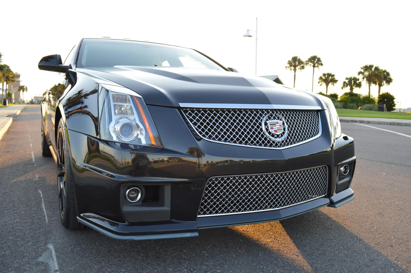 2012 Cadillac CTS-V Wagon in Black Diamond Tricoat