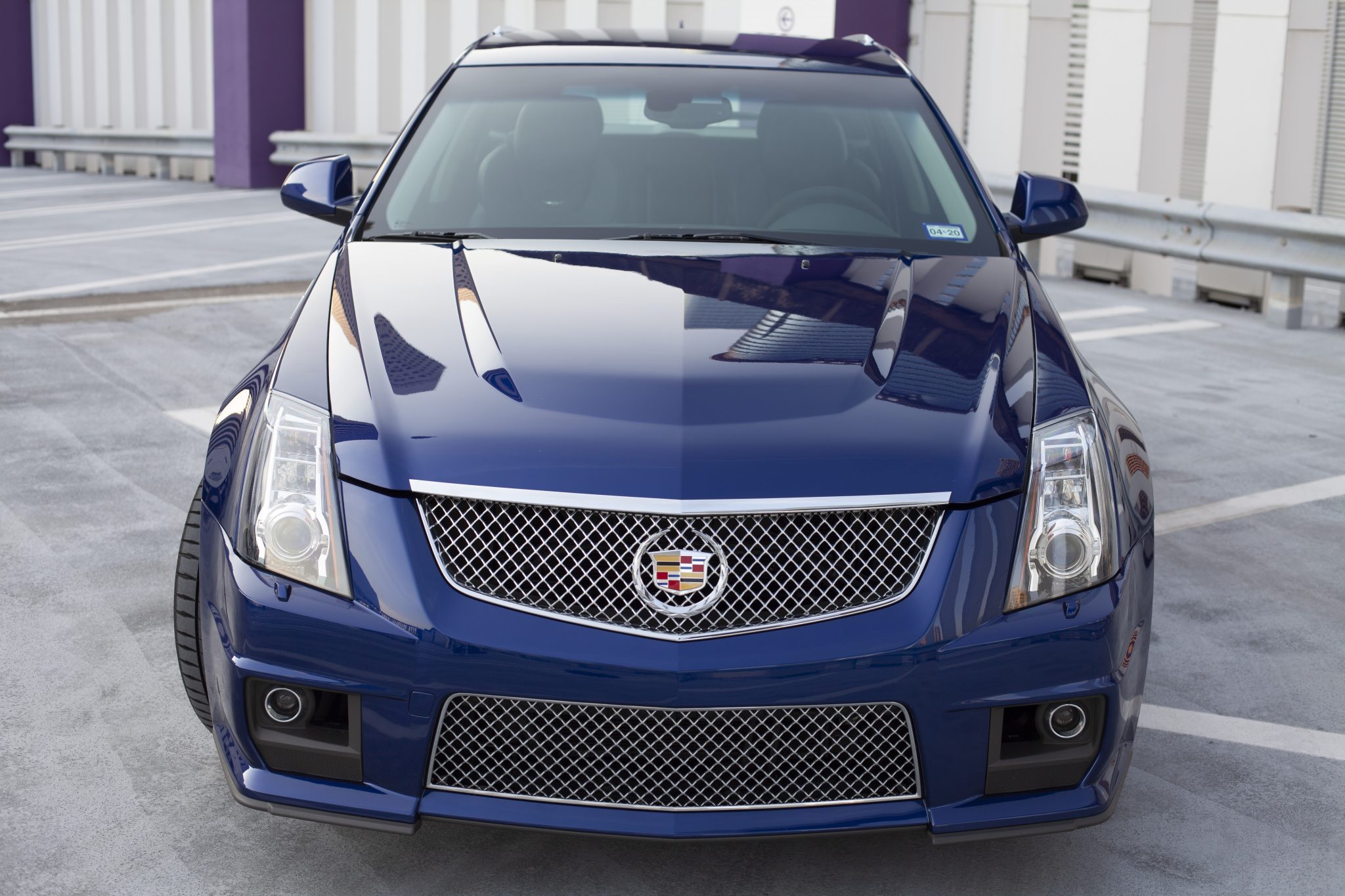 2012 Cadillac CTS-V Wagon in Opulent Blue Metallic