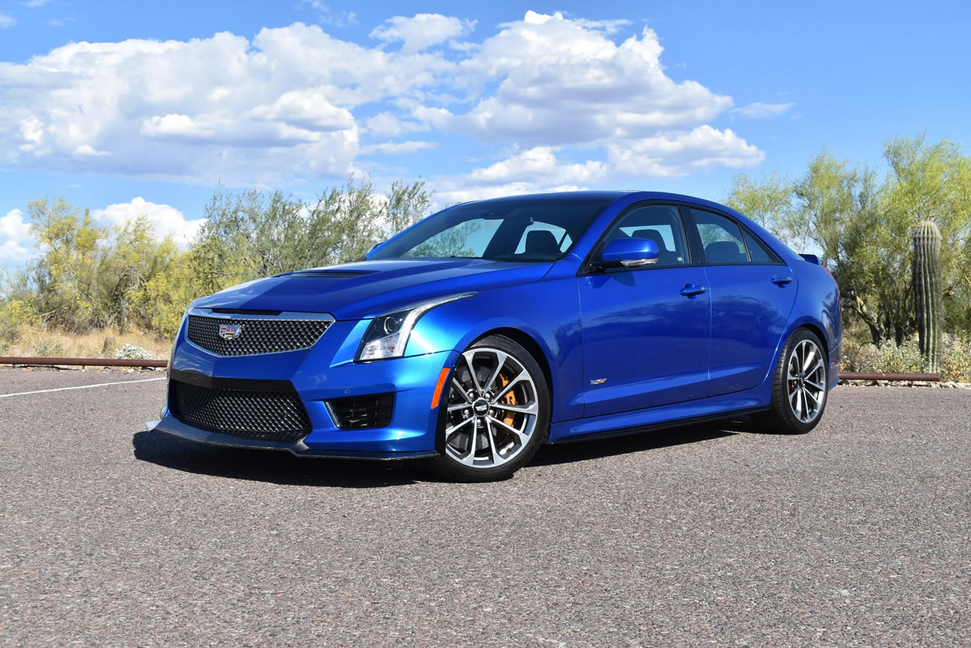 2016 Cadillac ATS-V Sedan in Vector Blue Metallic