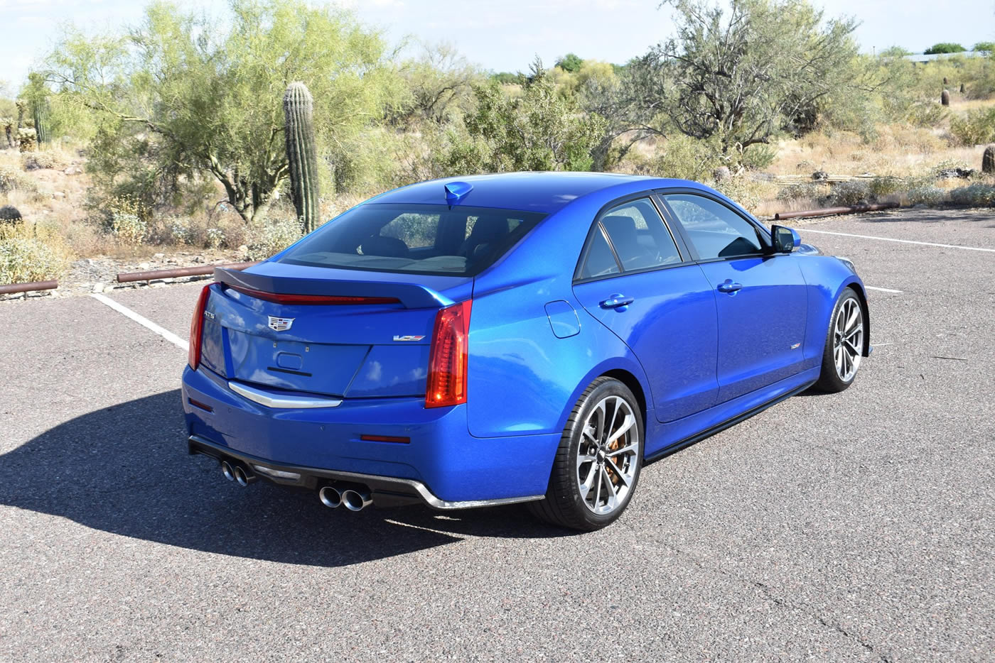 2016 Cadillac ATS-V Sedan in Vector Blue Metallic