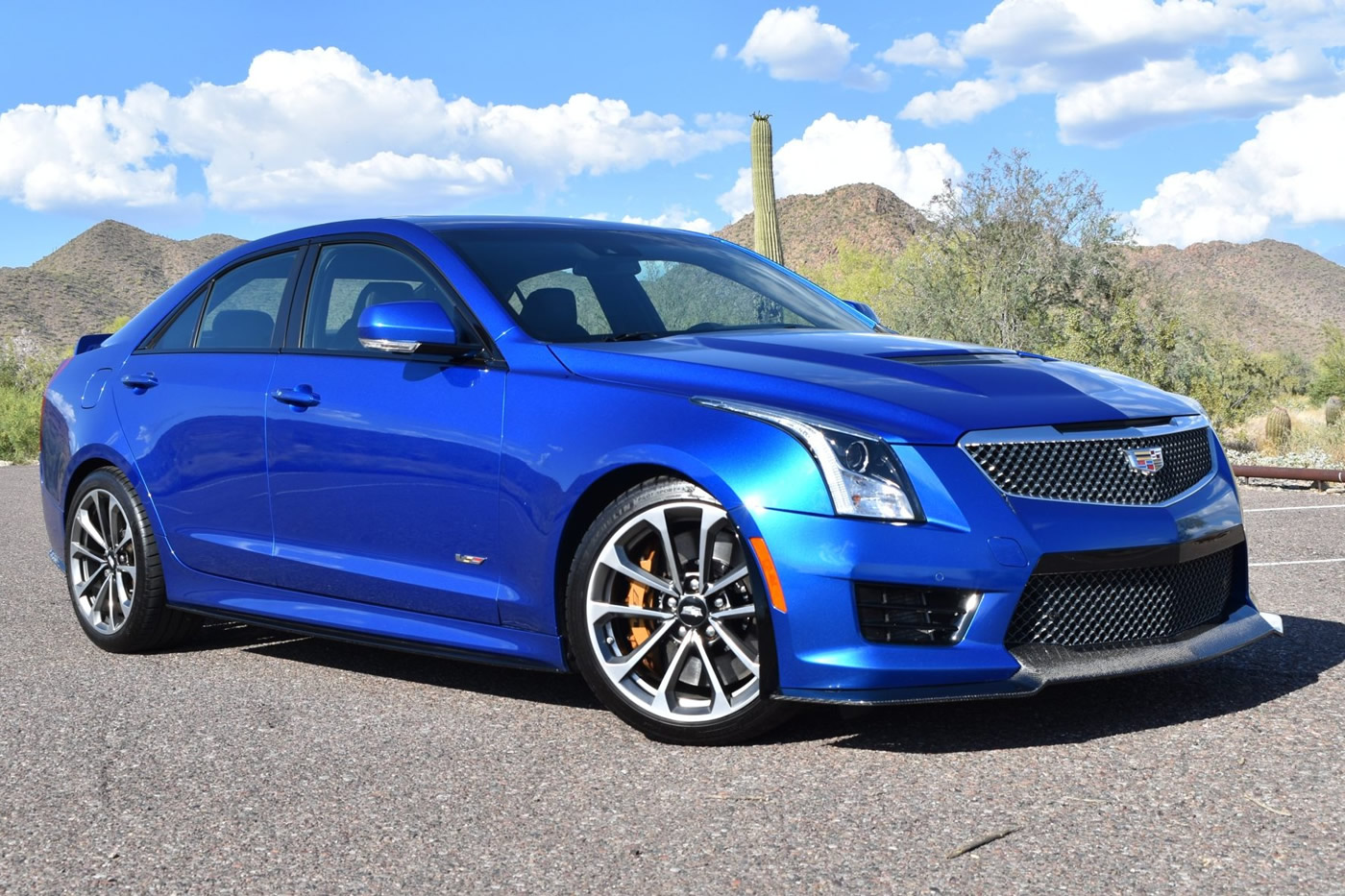 2016 Cadillac ATS-V Sedan in Vector Blue Metallic