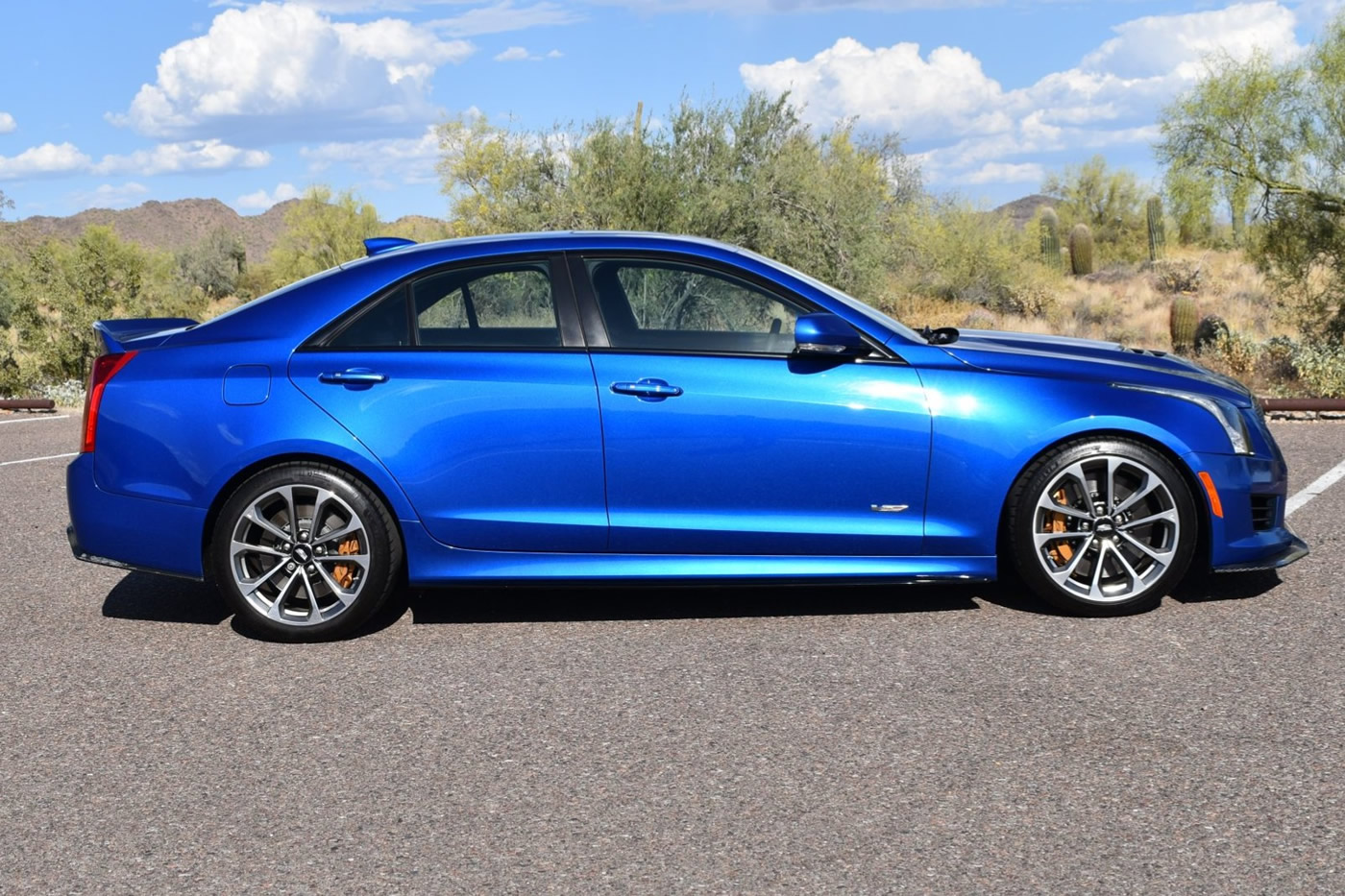 2016 Cadillac ATS-V Sedan in Vector Blue Metallic