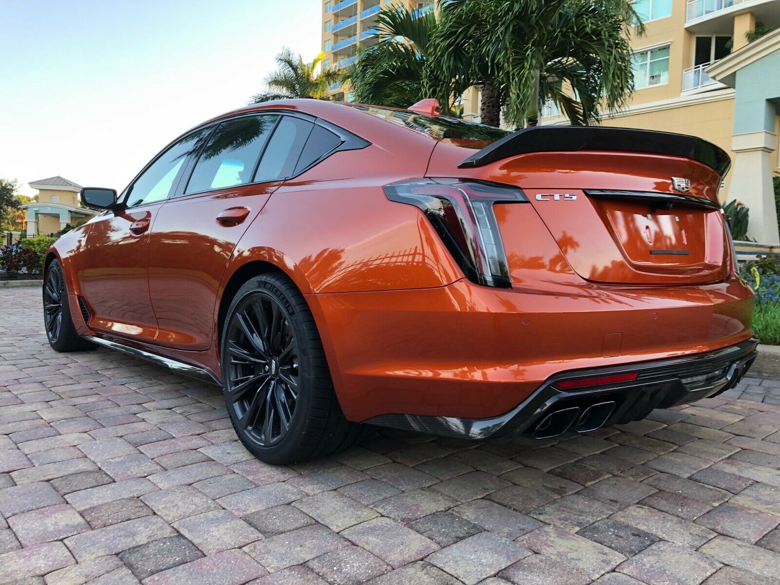 2022 Cadillac CT5-V Blackwing in Blaze Orange Metallic