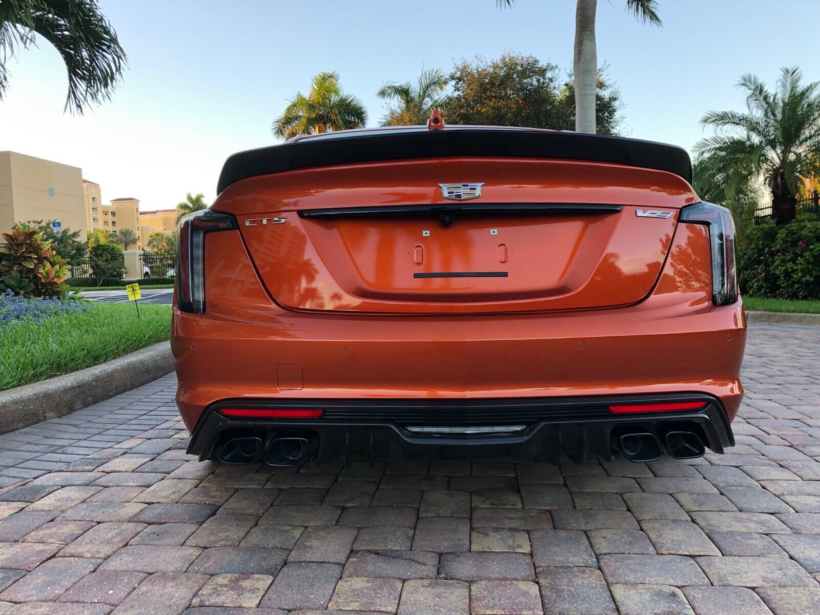 2022 Cadillac CT5-V Blackwing in Blaze Orange Metallic