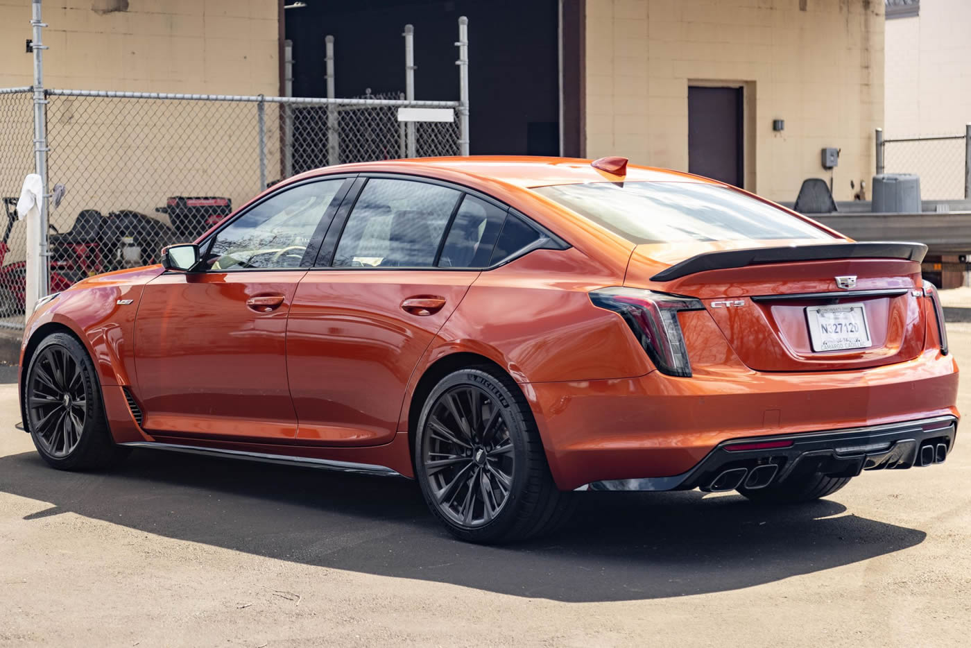 2022 Cadillac CT5-V Blackwing in Blaze Orange Metallic