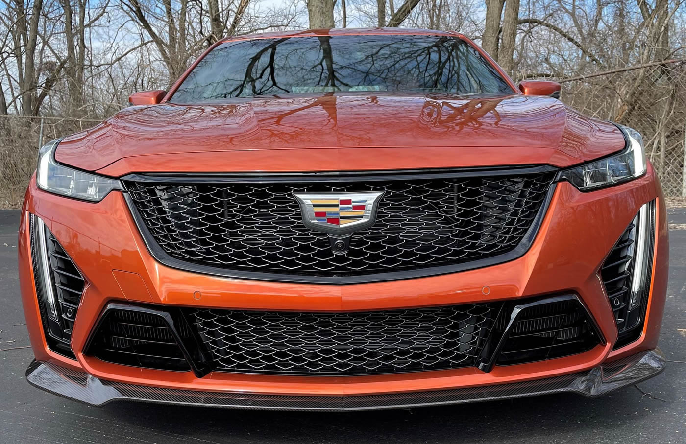 2022 Cadillac CT5-V Blackwing in Blaze Orange Metallic