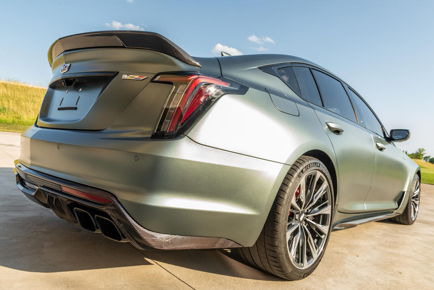 2022 Cadillac CT5-V Blackwing in Dark Emerald Frost