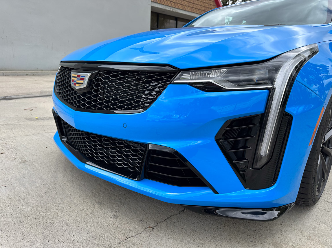 2023 Cadillac CT4-V Blackwing in Electric Blue